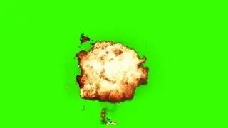 Big Explosion 002 - green screen effects - free use