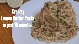 Creamy Lemon Butter Pasta &ndash; Quick Comfort in 10 Mins