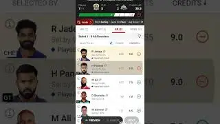 CHE vs GT dream 11 prediction team and #shot video 📷 and final match 👍