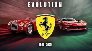Ferrari Supercar Evolution (1947-2025): 78 Years of Italian Excellence