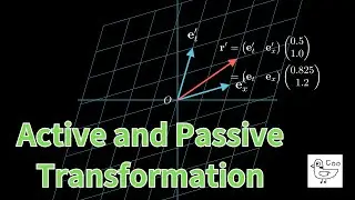 [Series 01-1] Active and Passive Transformation &ndash; From Mathematical Physics