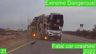 Car Crash Compilation WORLD #21 Extreme Dangerous!