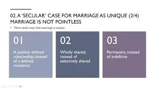 Marriage and a Stable Society with Daniel Lilley