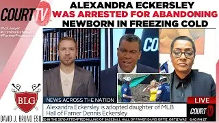 Alexandra Eckersley, Daughter of MLB Legend, Arrested For Abandoning Newborn In Freezing Cold