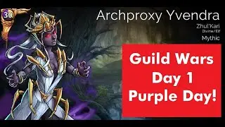 Gems of War Guild Wars Day 1 Purple Day! Attack team gameplay and guide