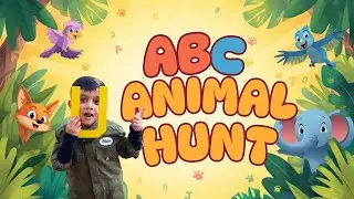ABC Fall Hunt & Animal Names | Finding Letters | Fun Alphabet learning for toddlers and kids