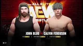 John Blud vs. Calvin Ferguson for the ROH World TV championship.