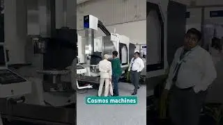 Cosmos CNC VMC machine at Imtex2025 #cncmachine #starinfotechcnc