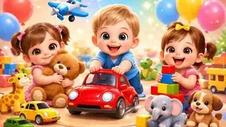 We All Love Toys l Part -7 | Fun Rhymes for Everyone | Joyful Play Song for Kids & Family