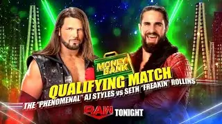 AJ Styles vs Seth Rollins - WWE Raw (6/13/22) Highlights