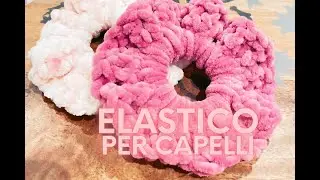 Elastico per capelli in uncinetto 🌸 Crochet elastic for hair