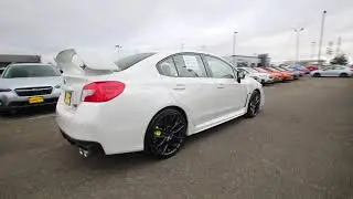 2018 Subaru WRX STi Limited | Crystal White Pearl | J9831795 | Tacoma | Kent |