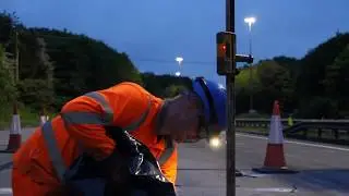 A55 Road Stabilisation works for Tarmac