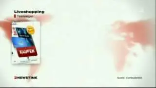 Liveshopping im Fernsehen - Pro7 Newstime vom 7.12.2008 (iBOOD)