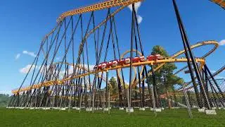 Sun Flasher | Custom Looping Coaster | Planet Coaster 2