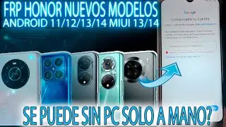 FRP BYPASS HONOR X5 X6 X7 X8 X9 MAGIC 6 LITE 50 90 QUITAR CUENTA GOOGLE MTK QUALCOM UNLOCKTOOL