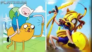 Cartoon Characters as Monsters 2017