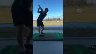 Hit this 4 iron well, any swing tips ? #ballspeed #pga  #golf  #golftips #golfswing