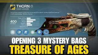 Weekly Treasure of Ages Box Opening, Rewards, Ornaments and Loot [Destiny 1]