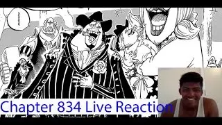 One Piece Manga Chapter 834 Live Reaction - Capon Bege Plan Big?!?!!! (ワンピース)