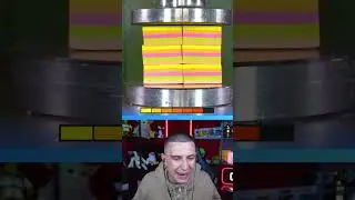 ВЫЖИВАНИЕ ПОД ГИДРАВЛИЧЕСКИМ ПРЕССОМ! ЧЕЛЛЕНДЖ! #Shorts #Глент