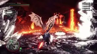 MHW: Tempered Azure Rathalos