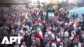 Tehran&rsquo;s Revolution Square Fills With Celebrations After Iran-Israel Ceasefire Deal | APT