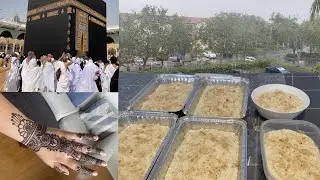 Simple and Tasty Rice Pudding recipe | Bakra Eid 2023 Preps | Sudden Rain | FL | Iqra Fasih VLOGS