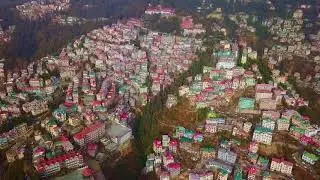 Mountains - I - Shimla drone views