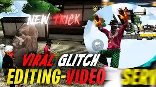 FREEFIRE NEW LOBBY GLITCH EDITING TOTURIAL | NEW LOBBY GLITCH IN FREEFIRE
