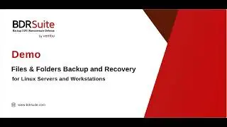 Backup e recupera  o de arquivos e pastas do Linux   BDRSuite