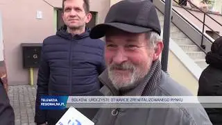 BOLKÓW. Uroczyste otwarcie zrewitalizowanego rynku