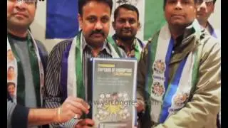 Australia :YSRCP NRI Youth Congratulates Vijay Sai Reddy on winning Rajya Sabha seat - 13th Jun 2016