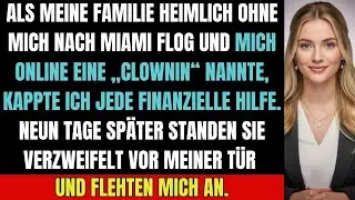Meine Familie nannte mich „Clownin“ – neun Tage später flehten sie um Hilfe