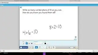 EverydayMath, Unit 2, Lesson 4 (The Making-10 Strategy), 10/26/2020