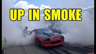 Nick's Garage Goes Up In Smoke - BBQ Burnout Party