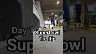 Super bowl tre flip #skateboarding #shortsfeed #shorts #superbowl #football