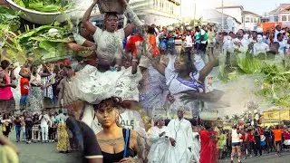 EXCERPTS FROM TWINS YAM FESTIVAL 2025 - GA HOMOWO FESTIVAL. #ghana #culture #festival #tradition 