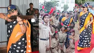 Minister RK Roja Visits in Nagari NCC Camp | Chittoor District | CMTV