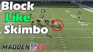 Skimbo's Gun Bunch Blocking Tip! | Madden 20 Passing Tips