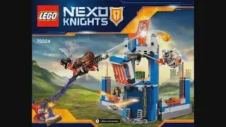 LEGO Nexo Knights 70324 Merlok's Library 2.0 - instruction timelapse