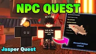How to get Shiny Werewolf Walleye and Complete Jasper Quest in Fisch Fright Update