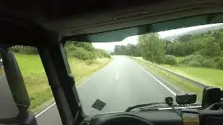 Гористая Бавария. Ландувка на Чехию  В303.  Еду в город Хеб (Cheb)