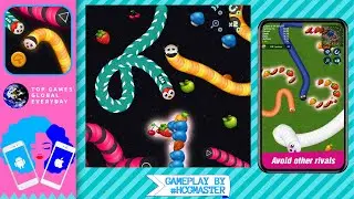 Antistress game video | Worm.io: Slither Zone | by Unicorn Game Studio