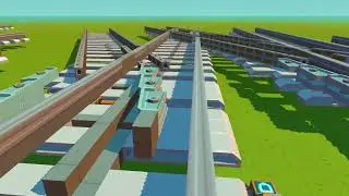 Scrap mechanic, vanilla rails (no mods)/ванильные рельсы (без модов)
