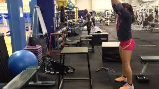 Isabelle Da Silva Box Jumps