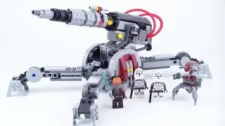 LEGO Star Wars: Republic AV-7 Anti-Vehicle Cannon 75045 Review