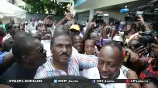 Haitians praise peaceful presidential election