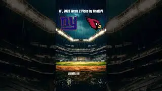 NFL 2023 Week 2 Picks Predictions by ChatGPT AI