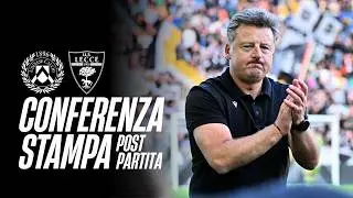 CONFERENZA STAMPA DI MISTER RUNJAIC & BUKSA | POST UDINESE LECCE | 25.10.2025